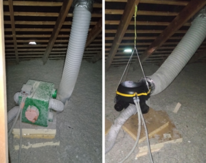 remplacement d'une VMC par un électricien sur Orvault